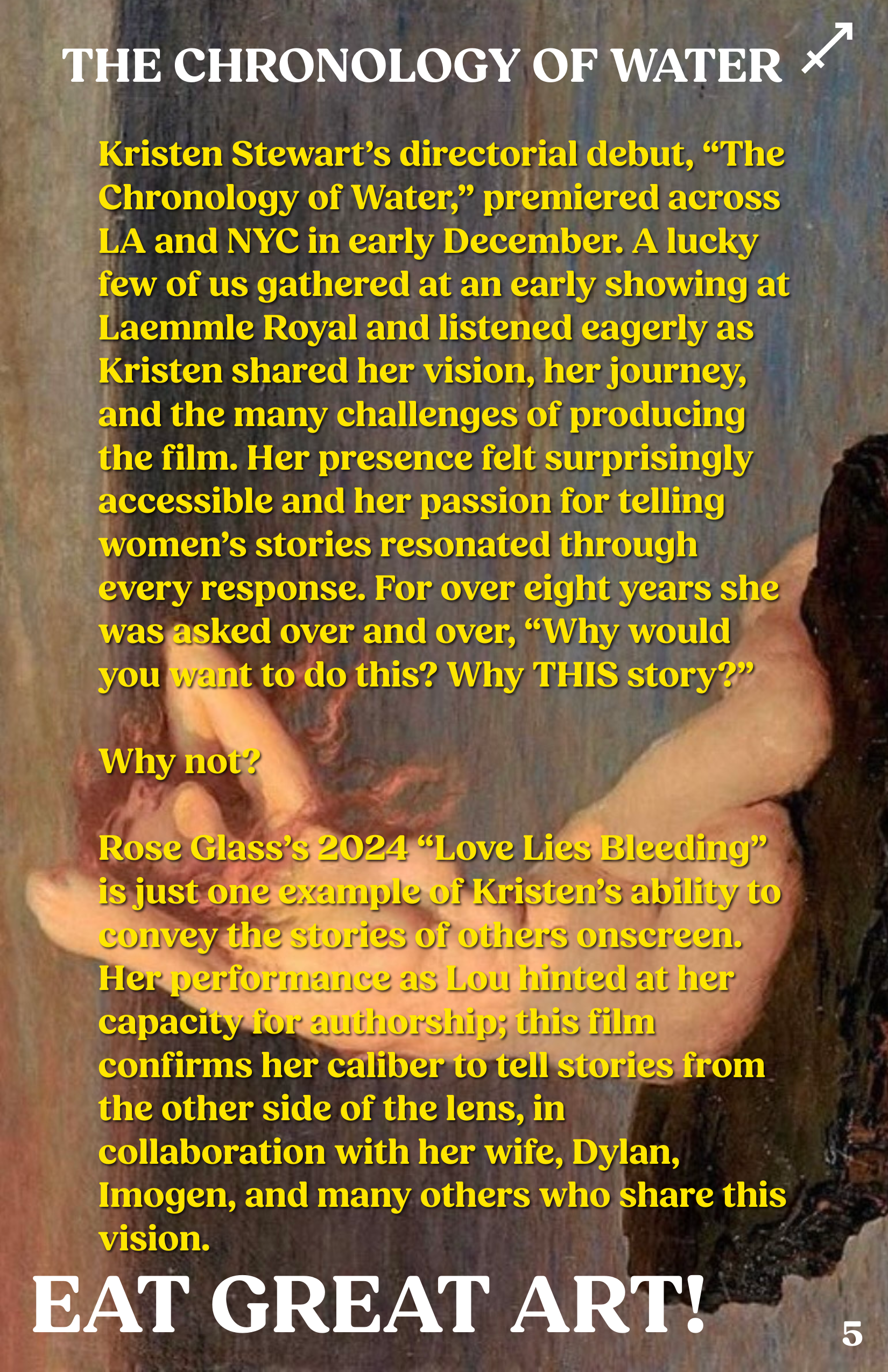 Chronology of Water Article Pt.1